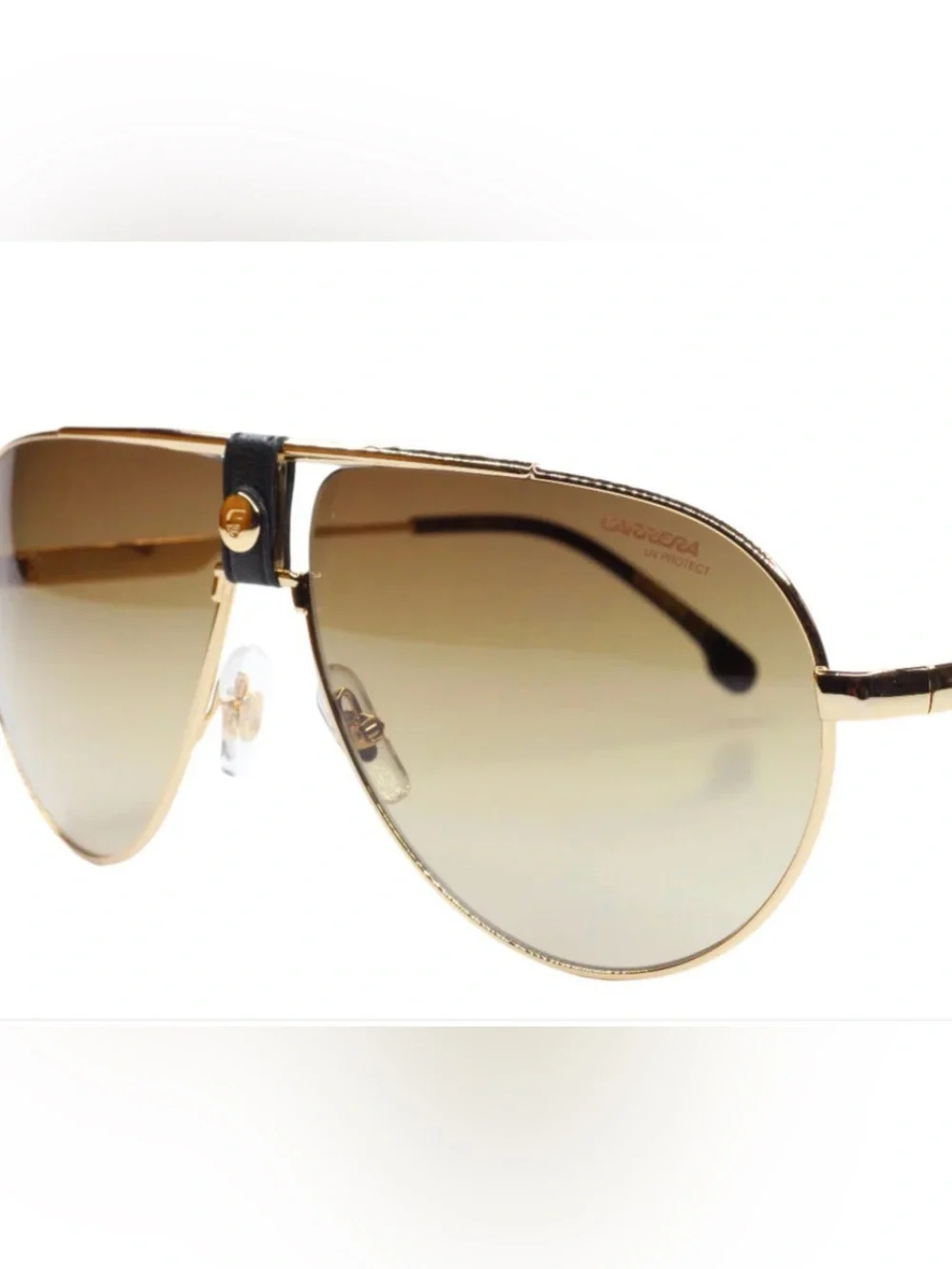 NEW Carrera Gold Aviator Sunglasses with Brown Gradient Lenses UNISEX